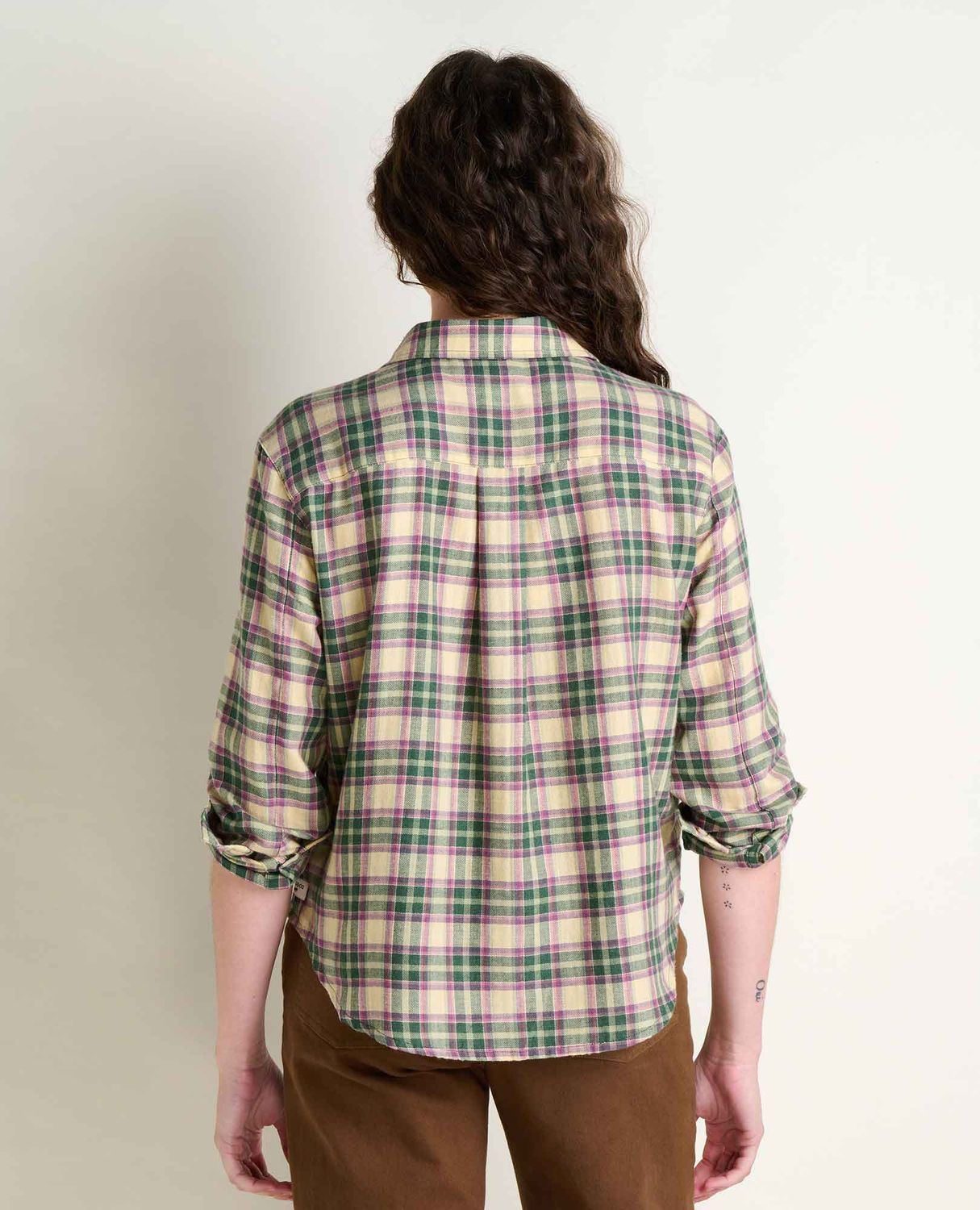 Toad &amp; Co Women's Re-Form Flannel Boxy LS Shirt