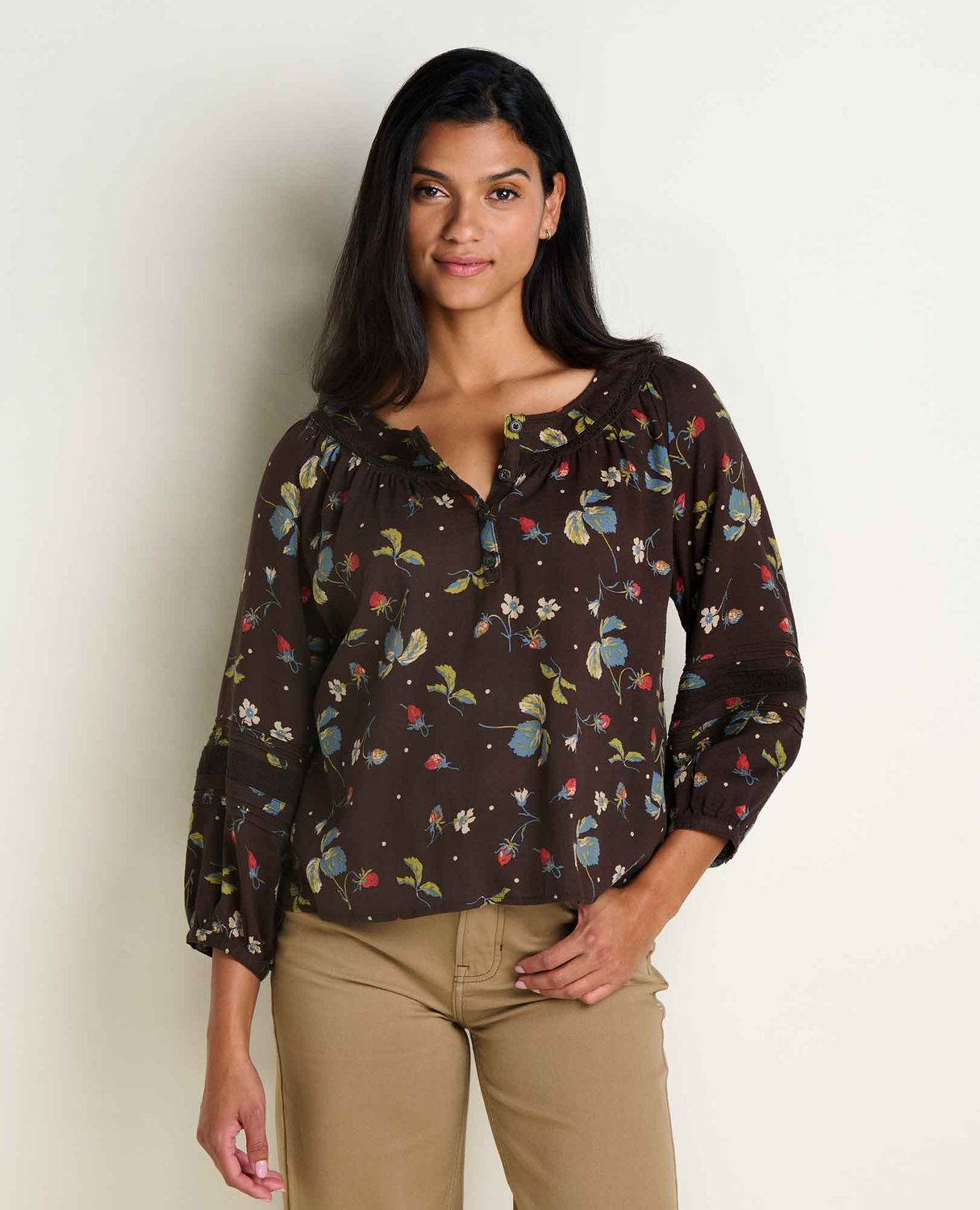 Toad &amp; Co Manzana Peasant Shirt