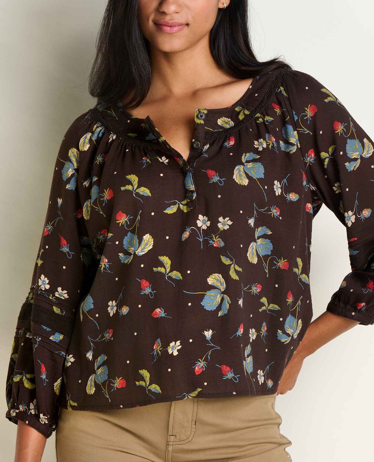 Toad &amp; Co Manzana Peasant Shirt