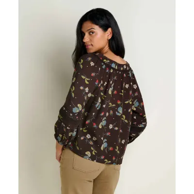 Toad&amp;Co Manzana Peasant Shirt, alternate view 1