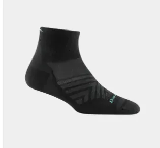 1044 - Darn Tough Women's Run Quarter Ultra-Lightweight Running Socks, alternate view 1