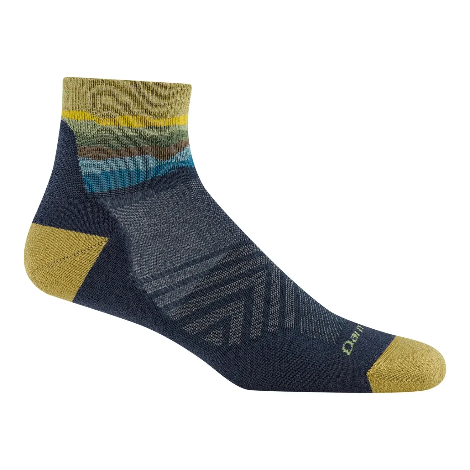 1040 - Darn Tough Men's Run Quarter Cushion Ultra-Lightweight Running Socks