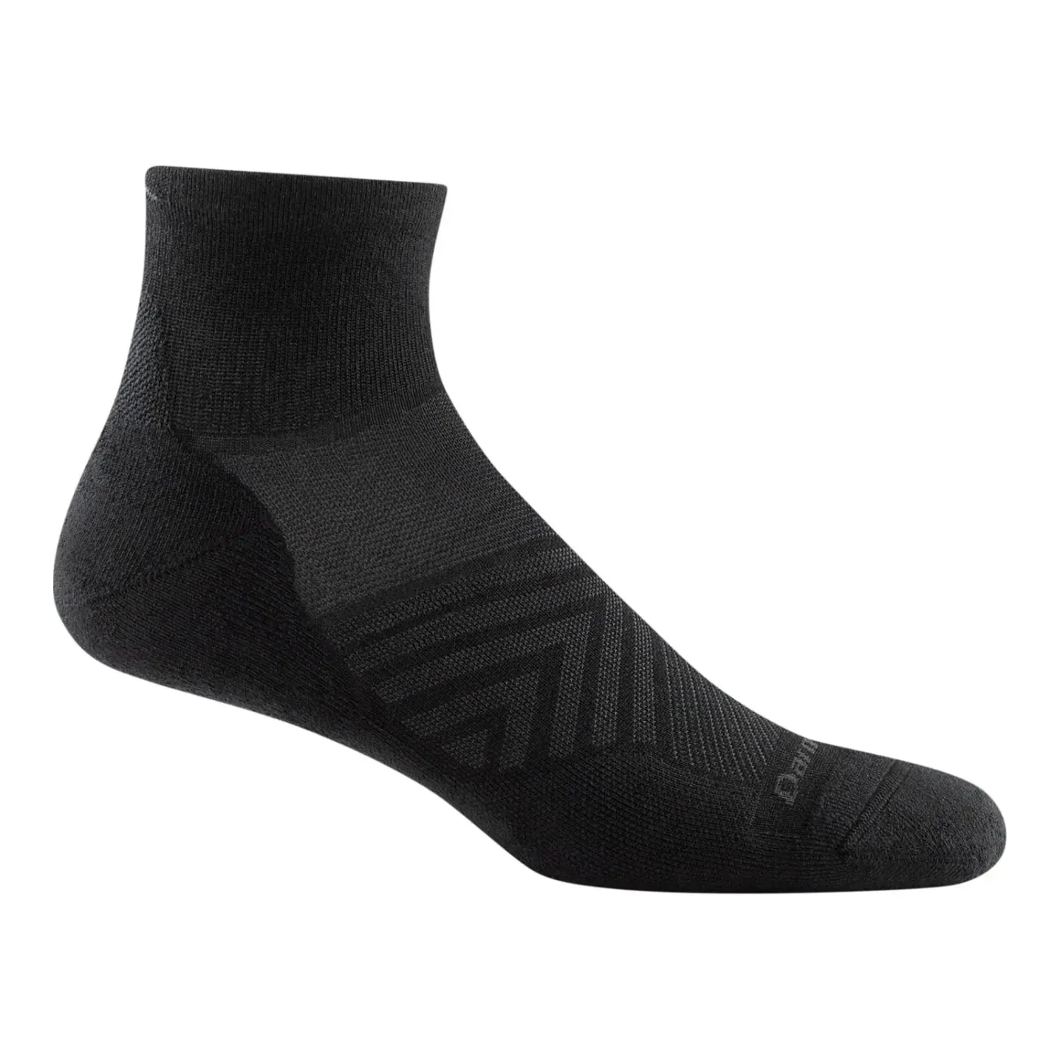 1040 - Darn Tough Men's Run Quarter Cushion Ultra-Lightweight Running Socks, alternate view 2