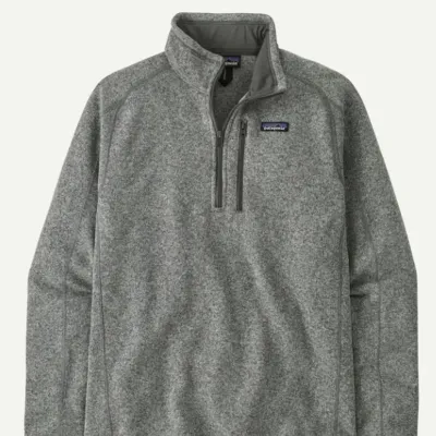Patagonia Men's Better Sweater 1/4-Zip Fleece, front view