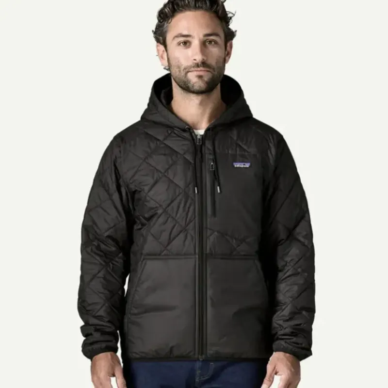 Patagonia Men's Diamond Quilted Bomber Hoody, alternate view 1