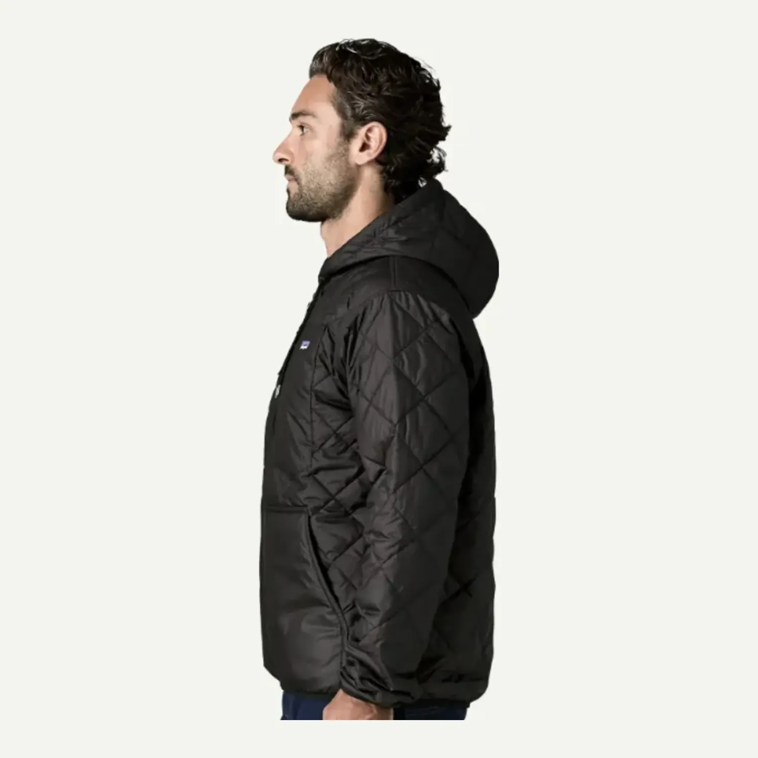Patagonia Men's Diamond Quilted Bomber Hoody, alternate view 3