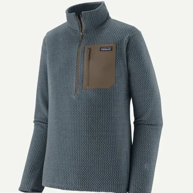 Patagonia Men's R1 Air Fleece Zip-Neck, front view