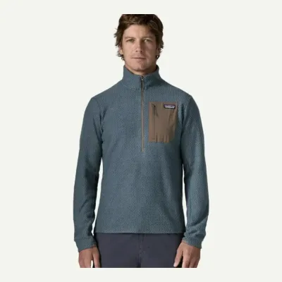 Patagonia Men's R1 Air Fleece Zip-Neck, alternate view 1