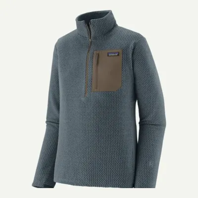 Patagonia Men's R1 Air Fleece Zip-Neck, front view