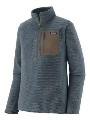Patagonia Men's R1 Air Fleece Zip-Neck, front view