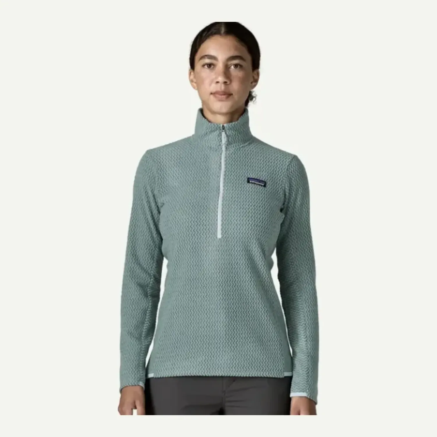 Patagonia Women's R1 Air Fleece Zip-Neck, alternate view 1