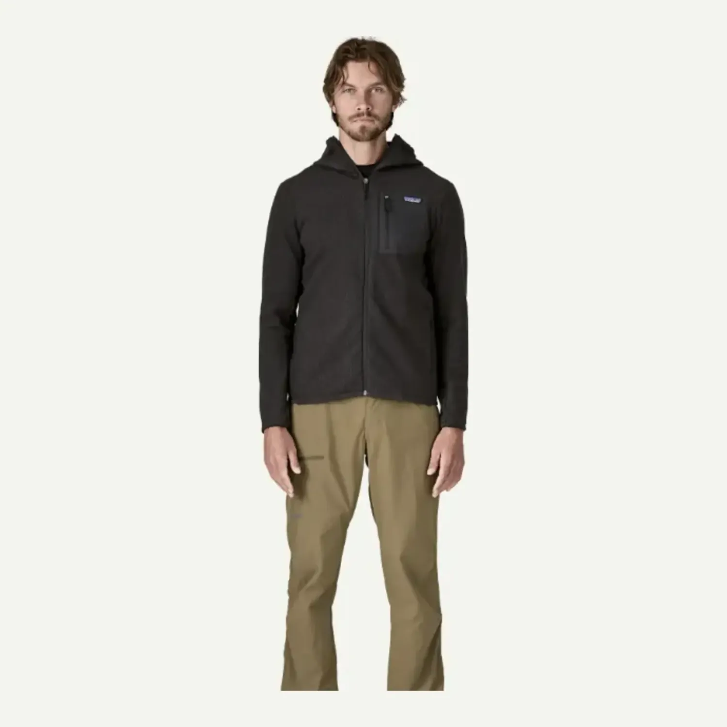 Patagonia Men's R1 Air Fleece Full-Zip Hoody, alternate view 3