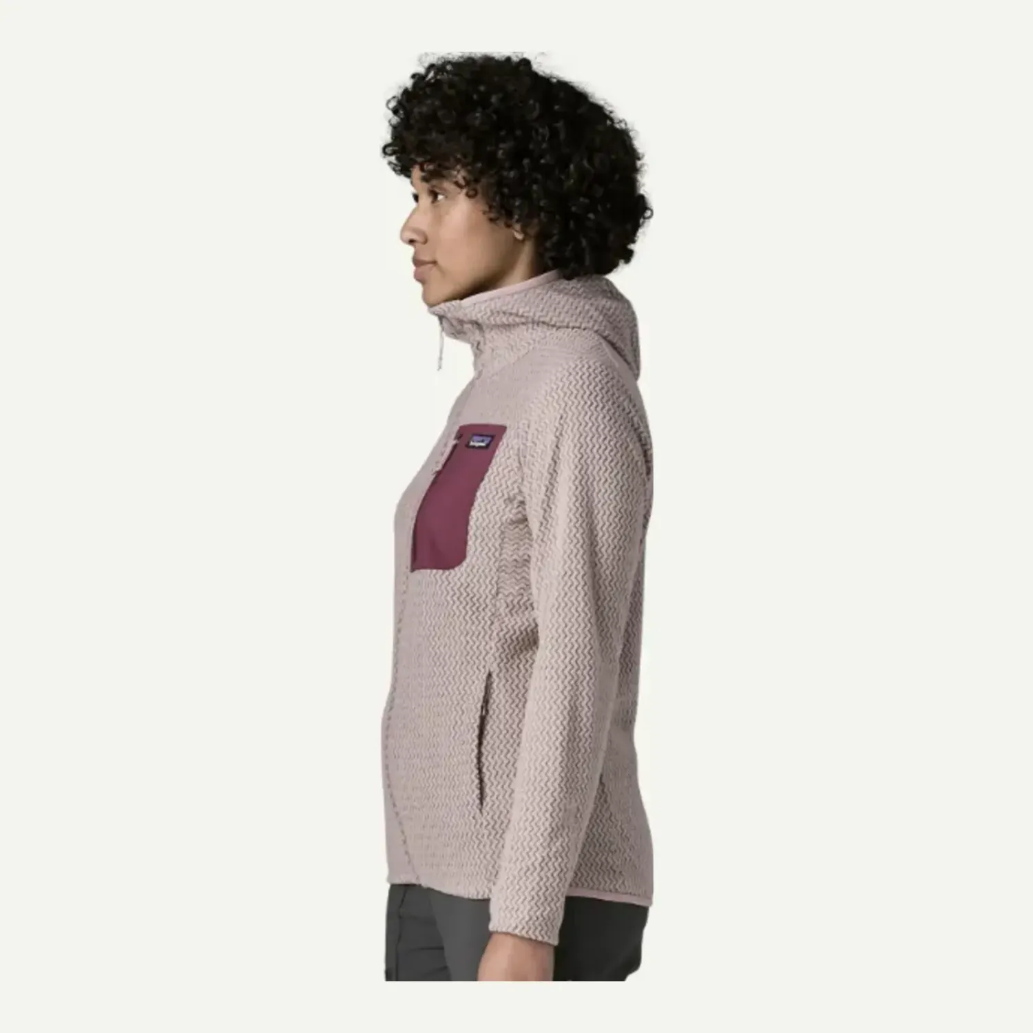 Patagonia Women's R1 Air Fleece Full-Zip Hoody, alternate view 2