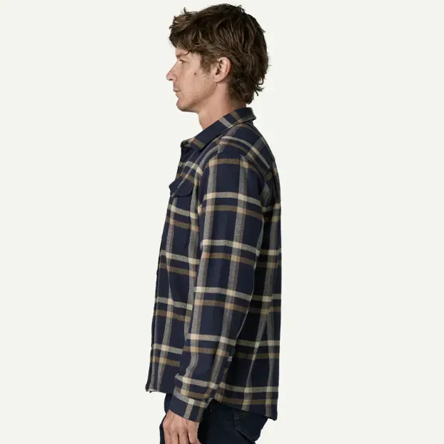 Patagonia Men's Fjord Flannel Shirt, front view