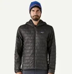 Patagonia Men's Nano Puff Hoody, alternate view 1