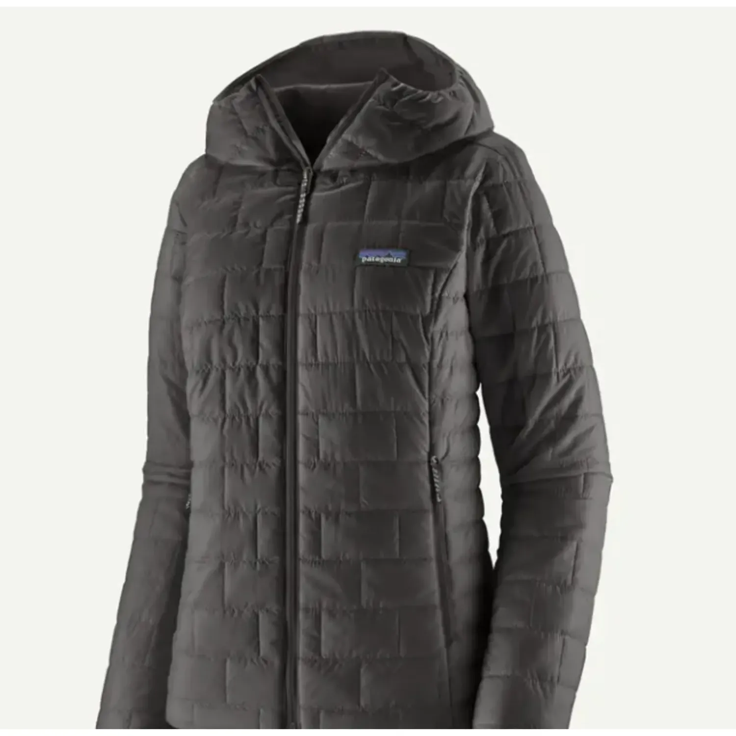 Patagonia Women's Nano Puff Hoody, Color: Black, Size: L