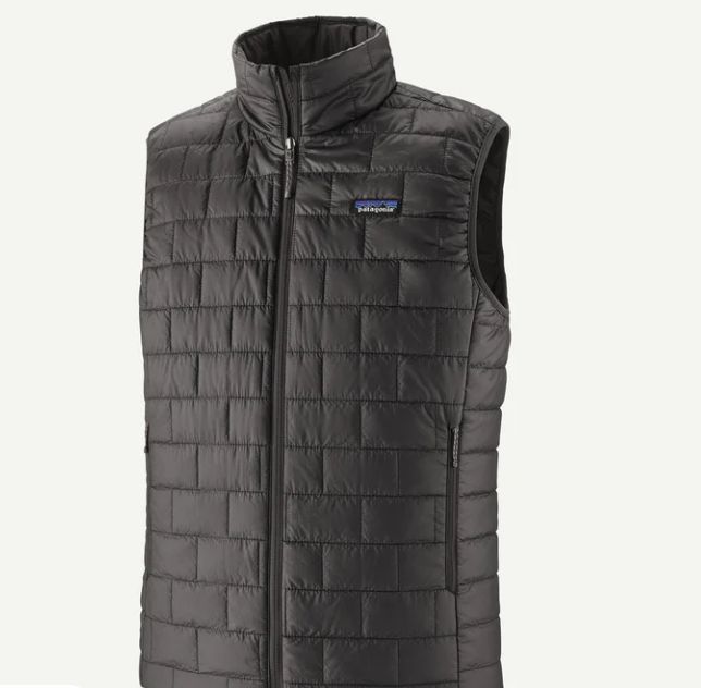 Patagonia Men's Nano Puff Vest, Color: Forge Grey, Size: Medium