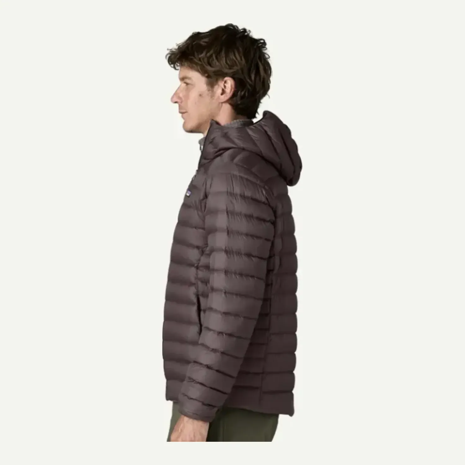 Patagonia Men's Down Sweater Hoody, alternate view 1