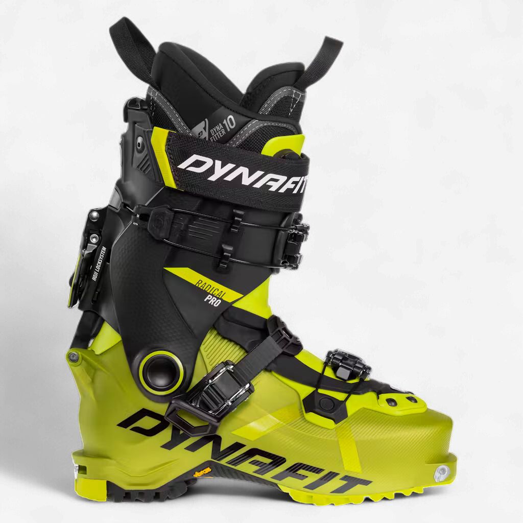 2027 Dynafit Radical Pro Ski Touring Boots Men, Color: Golden Lime / Ultra Yellow, Size: 26.5