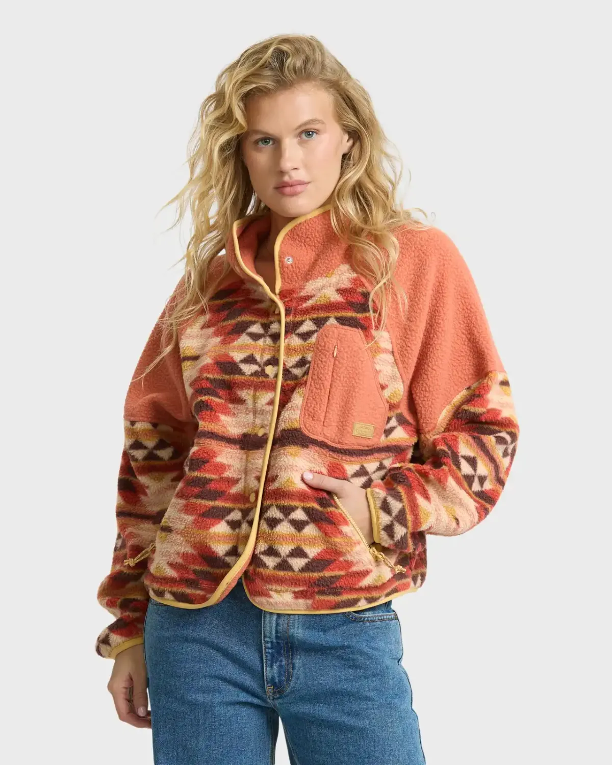 Billabong Women's Popoyo Sherpa, Color: Hazel, Size: L