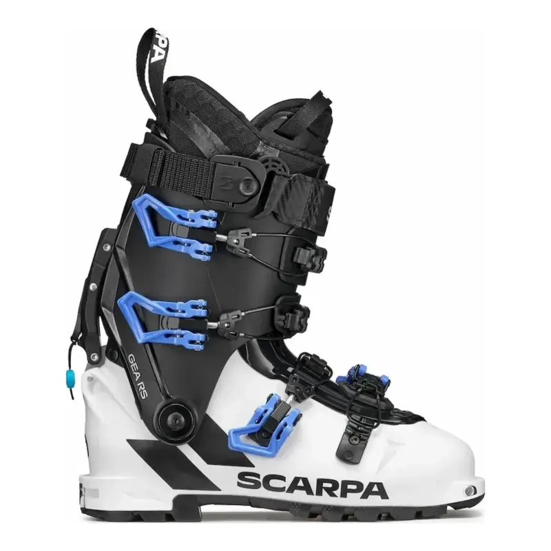Scarpa Gea RS 2027 in Purewhite Indigo, front view