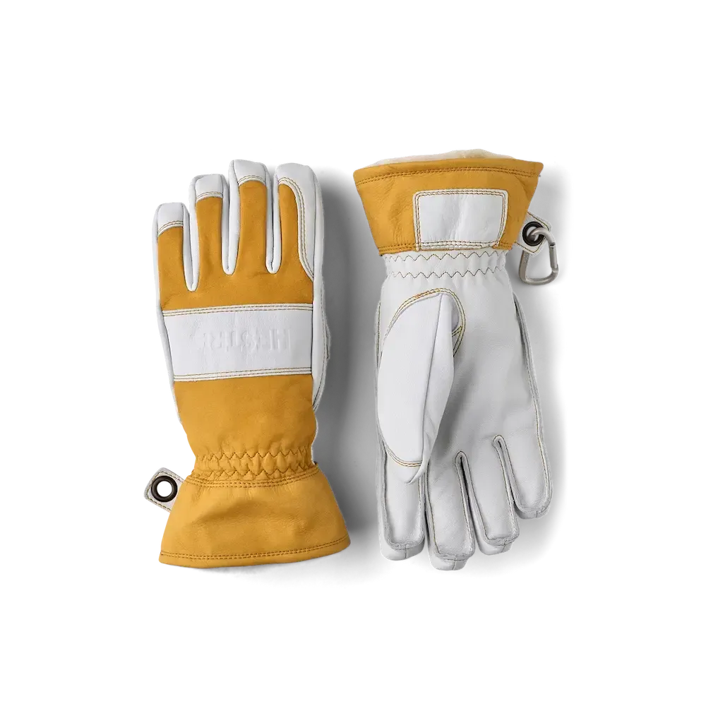 Hestra Falt Guide Glove, Color: Natural Yellow / Off White, Size: 8