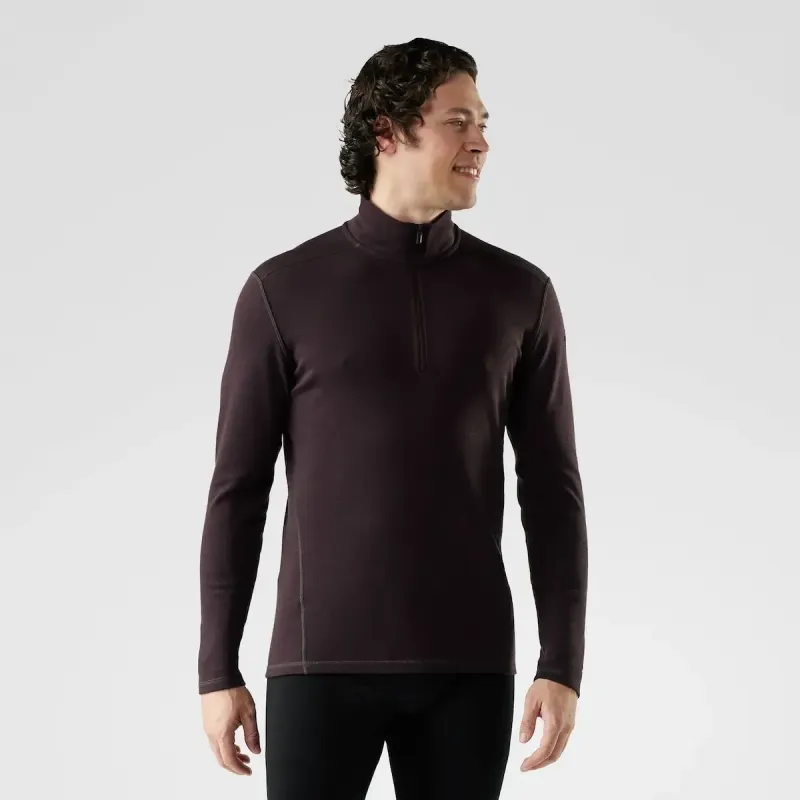 Smartwool Men's Classic Thermal Merino Base Layer 1/4 Zip, front view