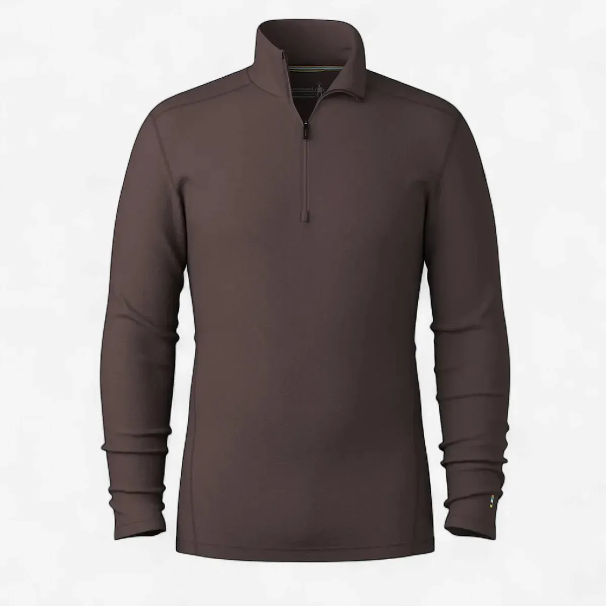 Smartwool Men's Classic Thermal Merino Base Layer 1/4 Zip, alternate view 2