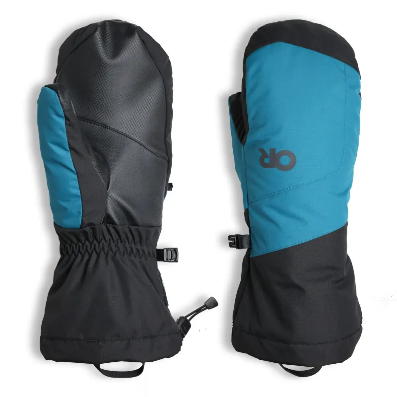 Outdoor Research Women's Adrenaline Mitt in Aurora, front view