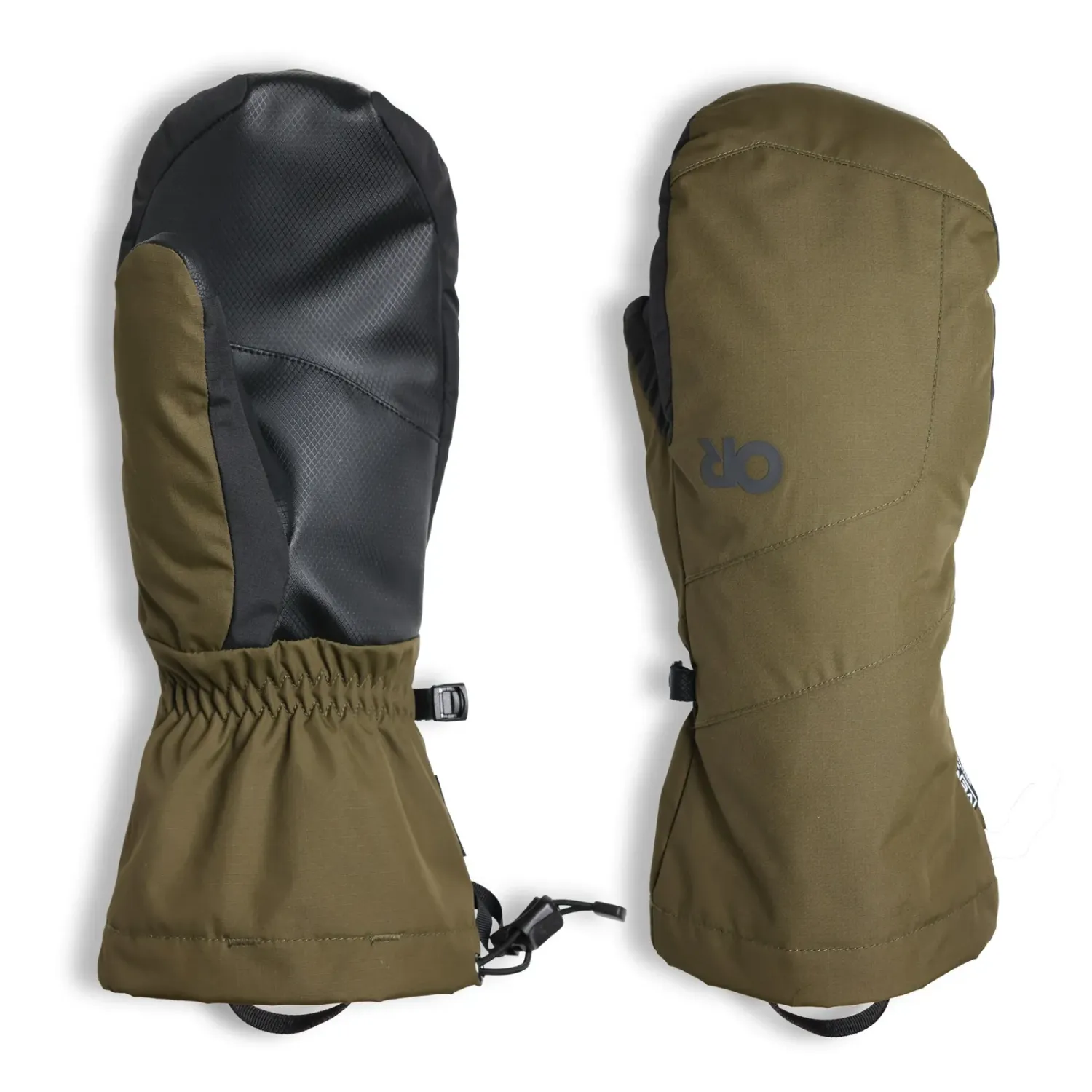 Outdoor Research Men's Adrenaline Mitt, Color: Dark Olive, Size: XL