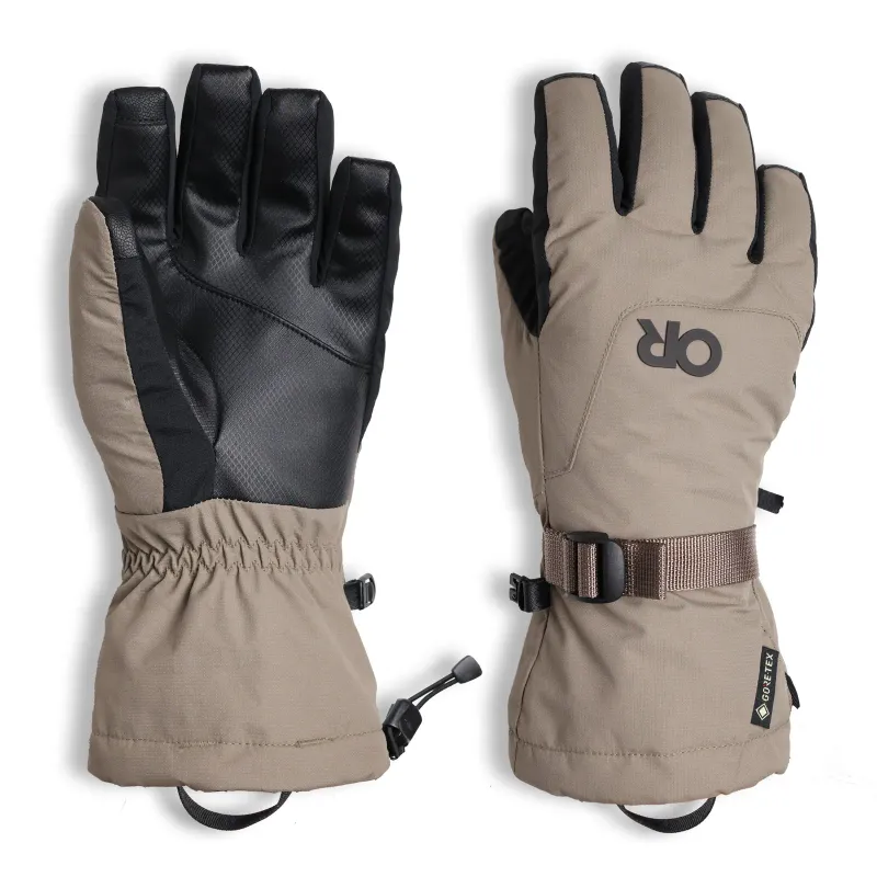 Outdoor Research Women's Revolution GTX Glove in Sable, front view
