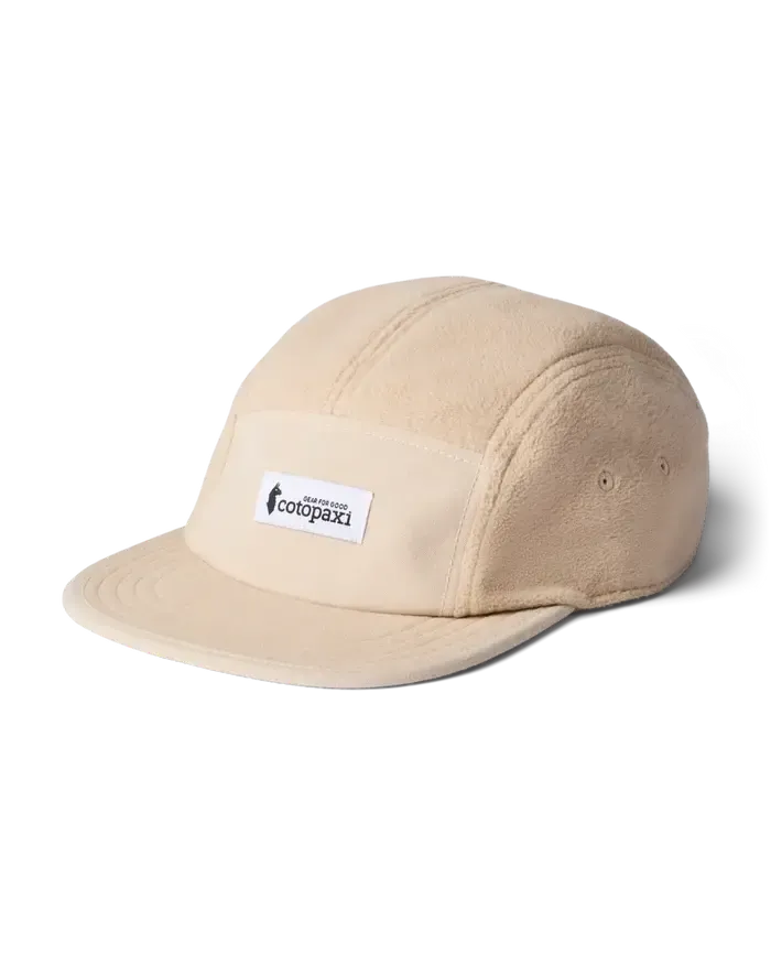 Cotopaxi Fleece 5-Panel Hat, Color: Oatmeal
