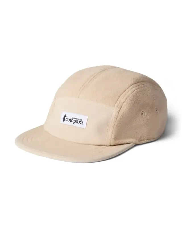Cotopaxi Fleece 5-Panel Hat in 700x, front view