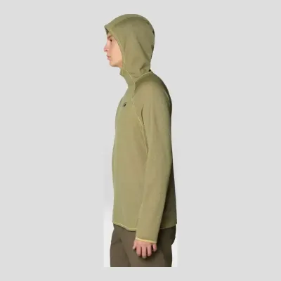 Mountain Hardwear Men's Airmesh Long Sleeve Hoody in Om, alternate view 1