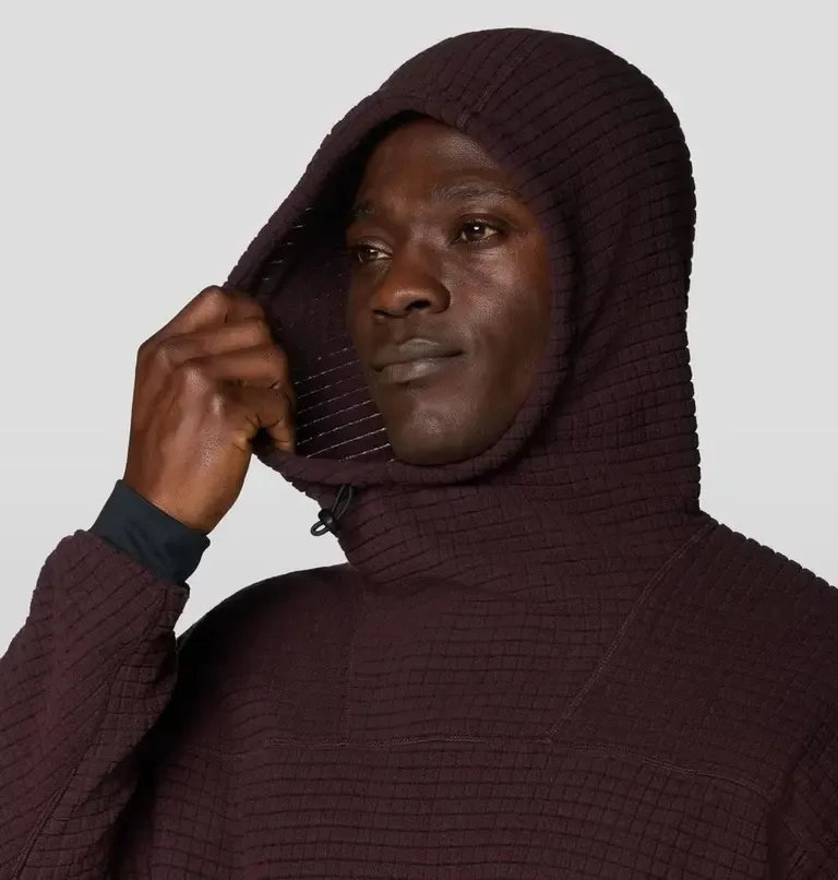Mountain Hardwear Summit Grid Big Grid Hoody — Mens