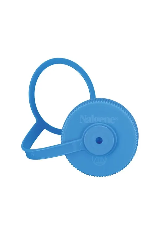Nalgene Wide Mouth Replacement Cap 16oz in Blue, alternate view 1