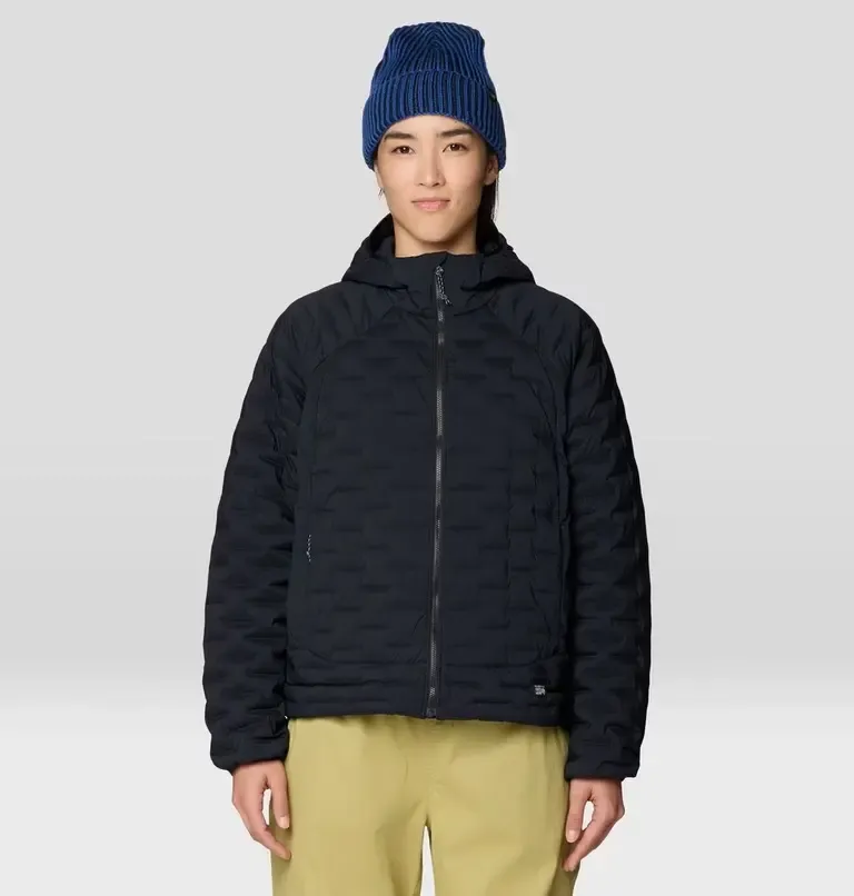 Mountain Hardwear Stretchdown Light Hooded Jacket — Womens