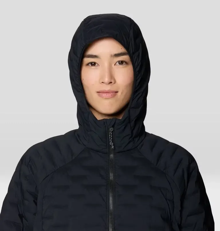 Mountain Hardwear Stretchdown Light Hooded Jacket — Womens