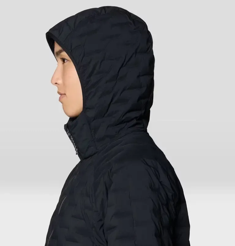 Mountain Hardwear Stretchdown Light Hooded Jacket — Womens