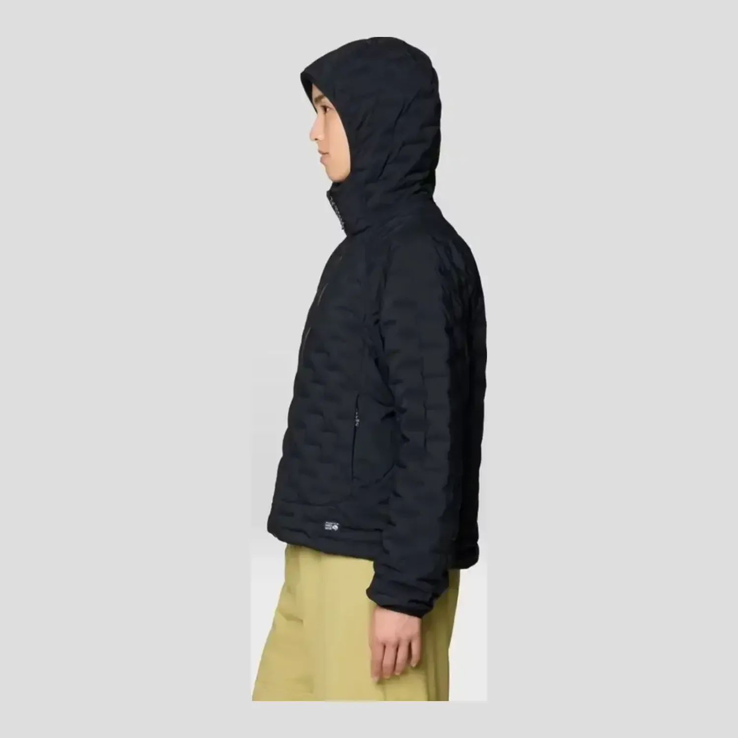 Mountain Hardwear Stretchdown Light Hooded Jacket — Womens in Om, alternate view 2