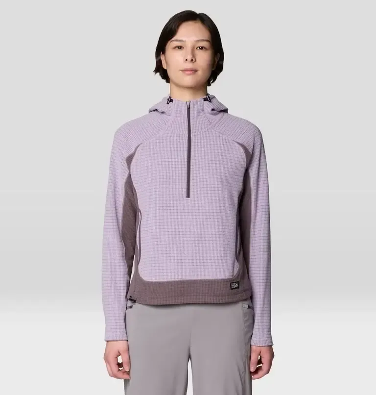 Mountain Hardwear Women's Summit Grid Half Zip Hoody