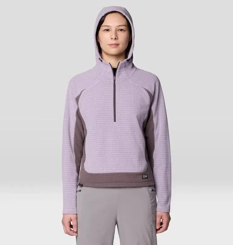 Mountain Hardwear Women's Summit Grid Half Zip Hoody