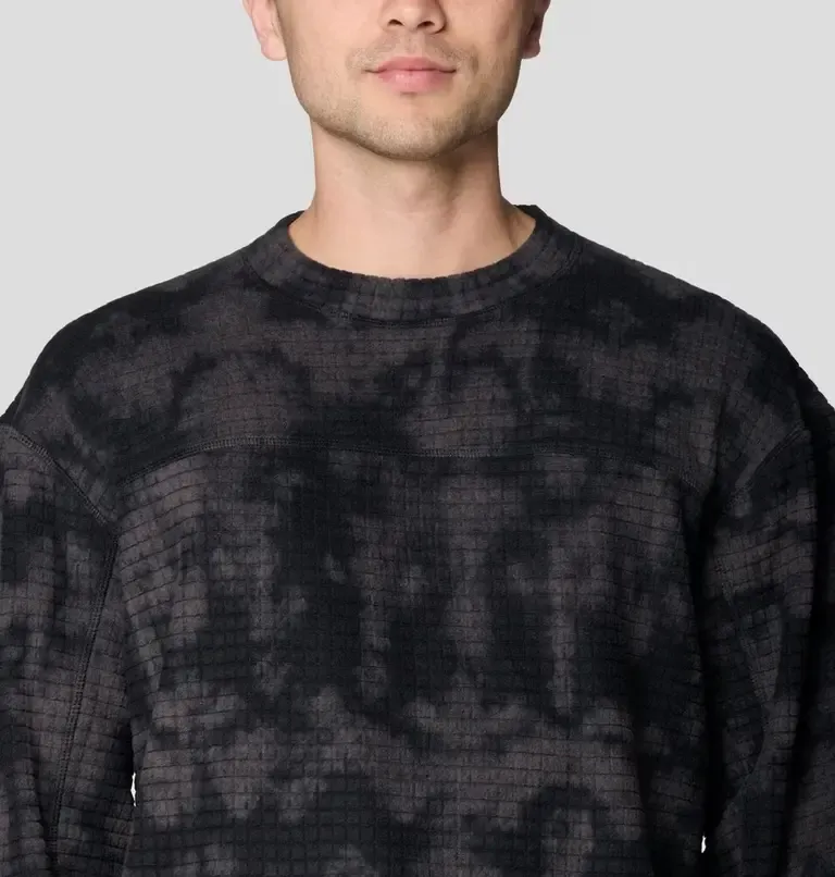 Mountain Hardwear Men's Summit Grid Big Grid Pullover Crew