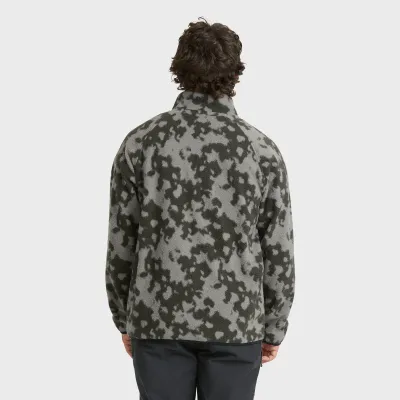 Billabong Men's Boundary Mock Neck in Black, alternate view 1