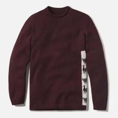 PAKA Cusco Sweater in Burgundy, main view