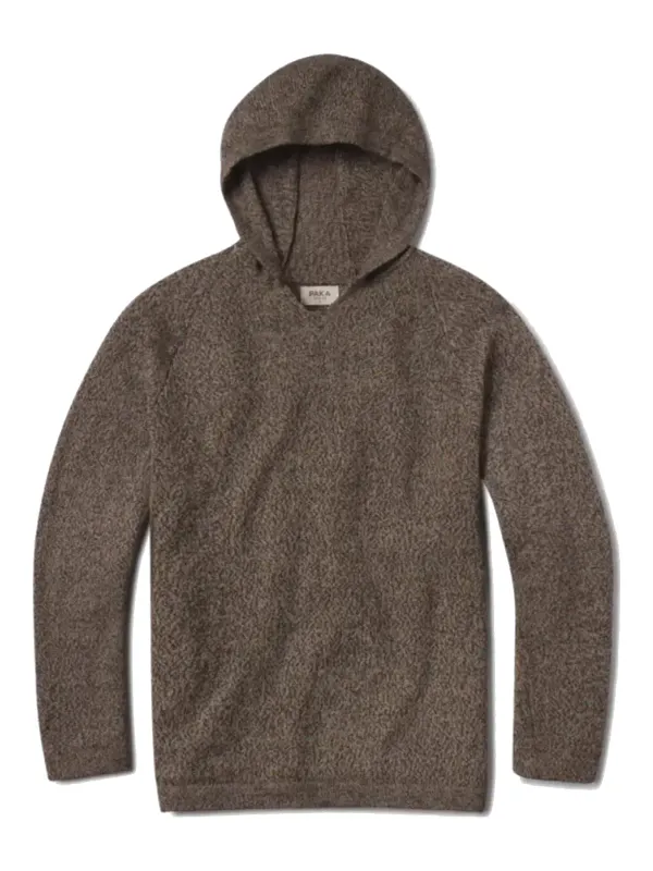 PAKA Vida Sweater in Brown, front view