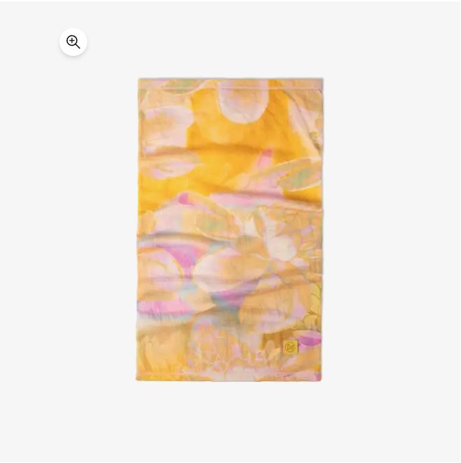 Buff Merino Lightweight Neck Gaiter Prints, Color: Esmerald