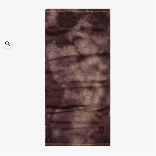 Buff Merino Lightweight Natural Dye Neck Gaiter, Color: Burgundy