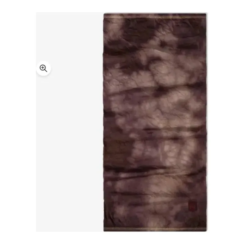 Buff Merino Lightweight Natural Dye Neck Gaiter, front view