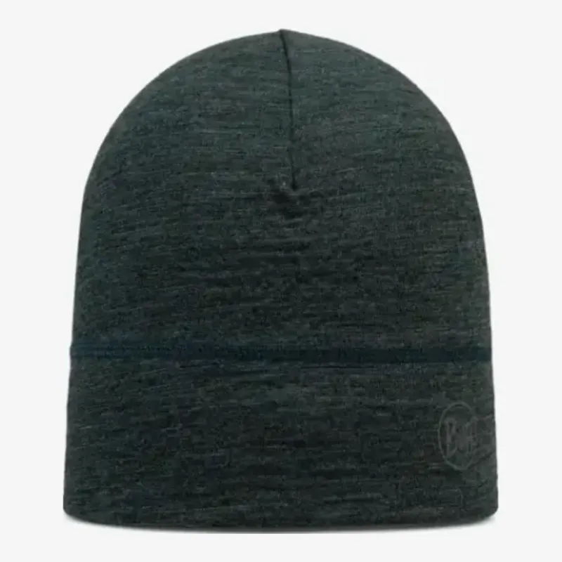 Buff Merino Lightweight Beanie, front view